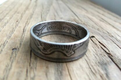 Bague pièce de monnaie irlandaise - Eire – Image 6