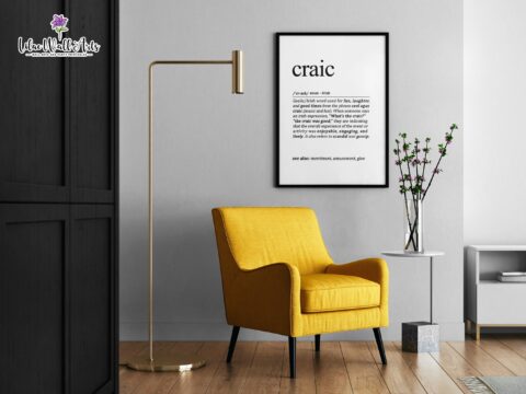 Définition Craic Irlandais - Affiche imprimable – Image 8
