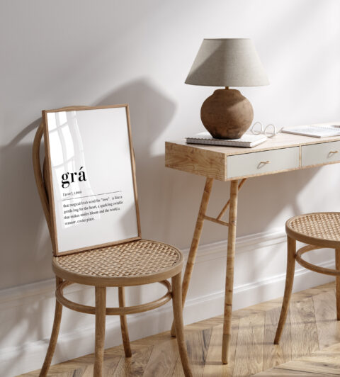 Définition Grá irlandais - Affiche imprimable – Image 8