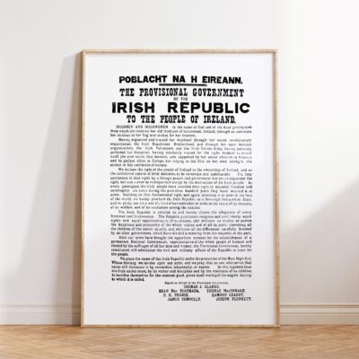 Proclamation de l'Insurrection de Pâques 1916 - Affiche imprimable
