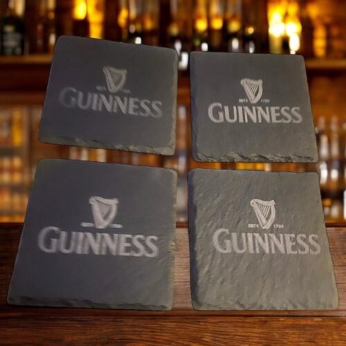 Sous-bocks Guinness en ardoise de 10 cm (4 po.)