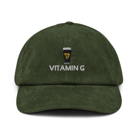 Chapeau vitaminé en velours côtelé, casquette brodée Guinness Beer Stout – Image 7