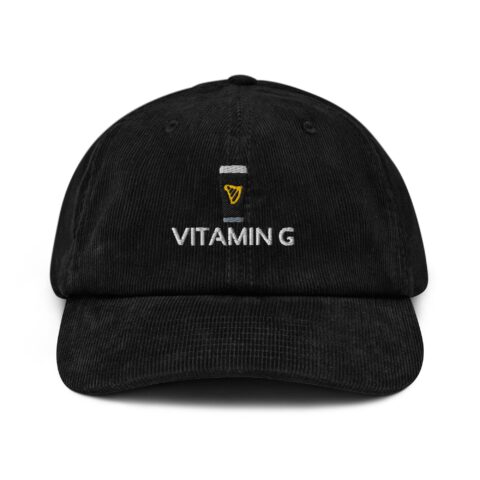 Chapeau vitaminé en velours côtelé, casquette brodée Guinness Beer Stout – Image 5